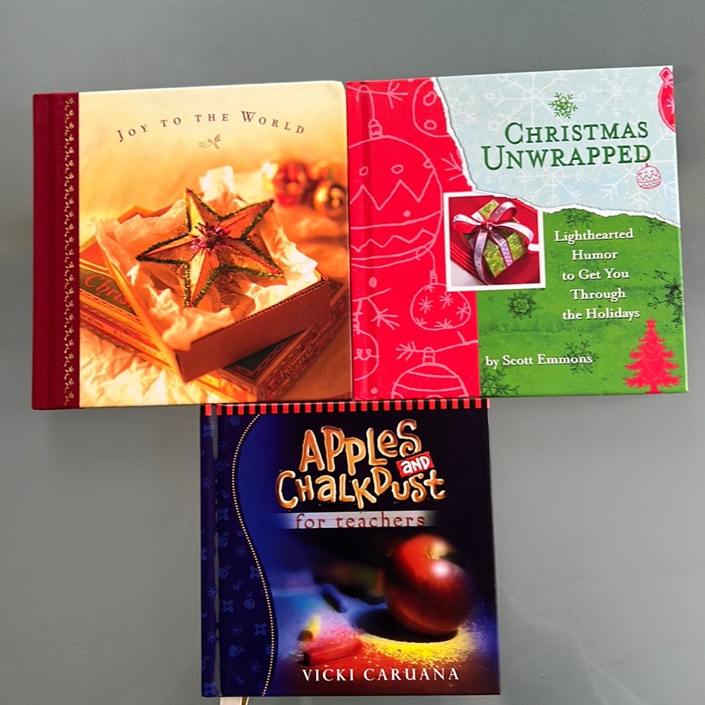 Christmas and Teacher Gift Books